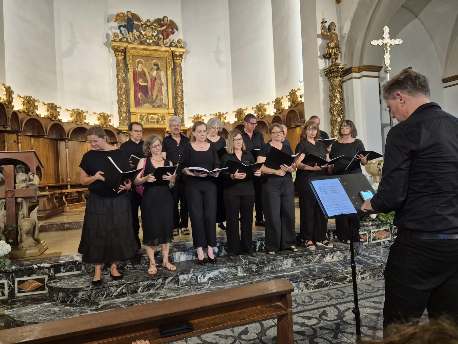 Camerata Sitges canta en concert sota la direcció de Mario Remmers–Bravo Mourente